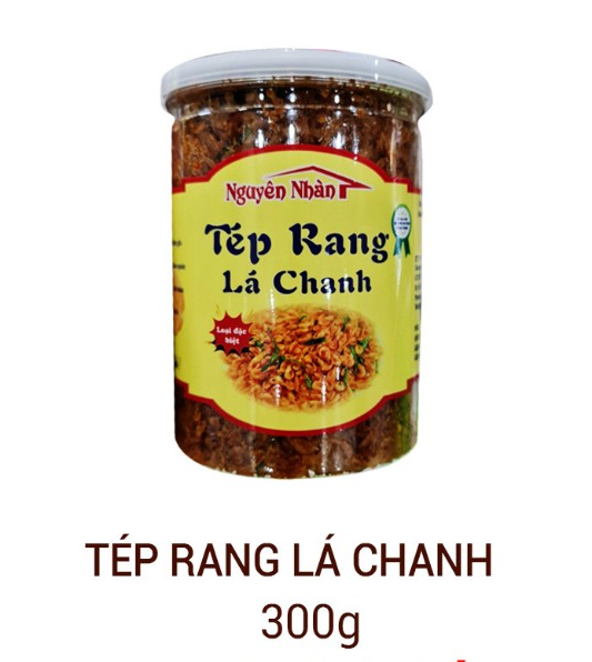 Tép rang lá chanh 300g